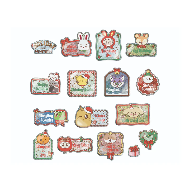 [2nd Pre-Order] SEVENTEEN - HOLIDAY WITH MINITEEN OFFICIAL MD STICKER SET