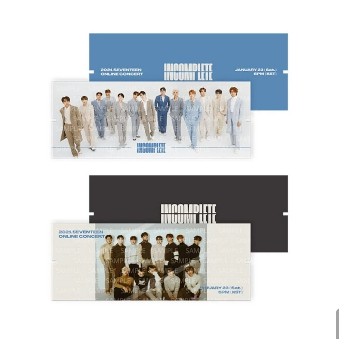 SEVENTEEN OFFICIAL Photo Ticket Set [INCOMPLETE] - Image 4