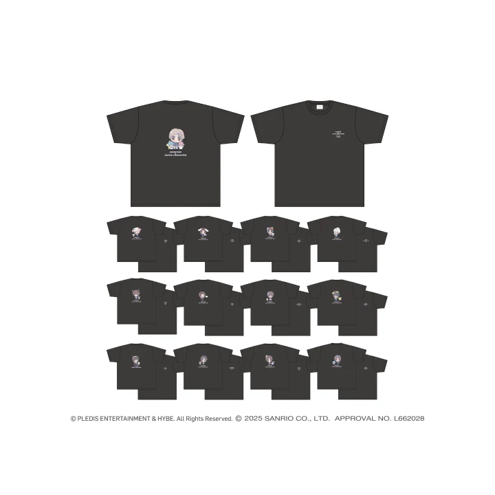 SEVENTEEN - SEVENTEEN X SANRIO CHARACTERS COLLABORATION 2ND OFFICIAL MD T-SHIRT