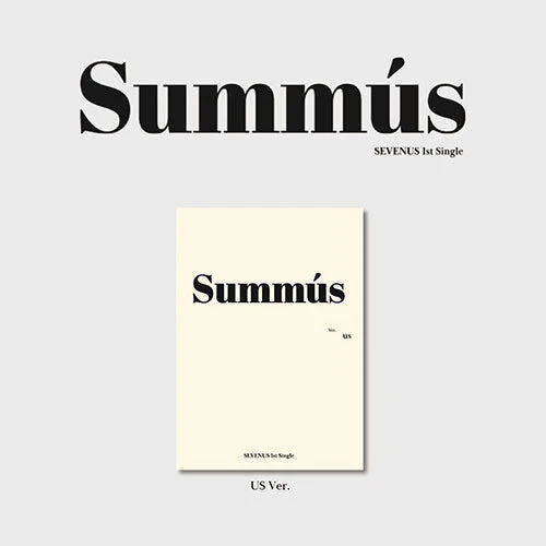 SEVENUS - SUMMUS 1ST SINGLE ALBUM - Image 3