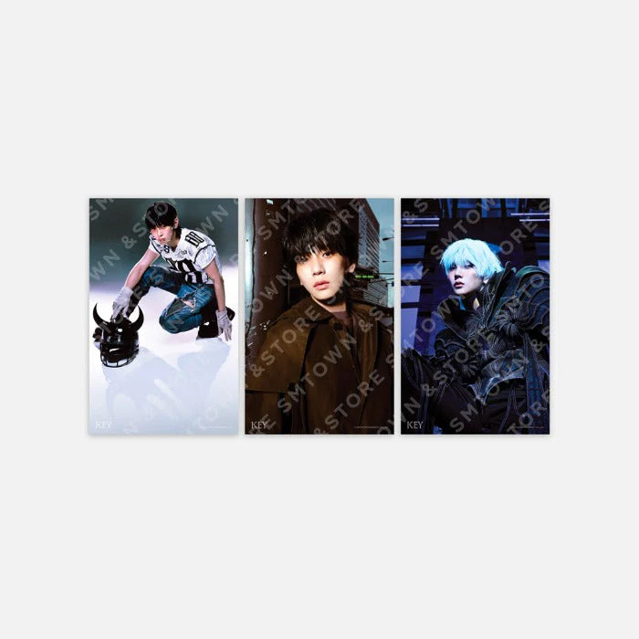 SHINEE KEY - HUNTER 3RD ALBUM OFFICIAL MD 4X6 PHOTO SET