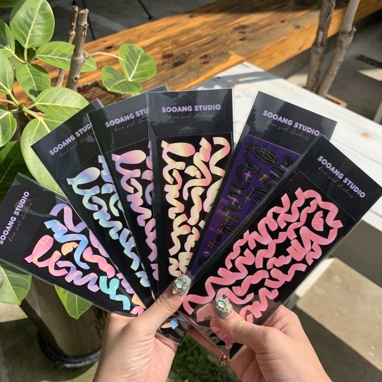 SOOANG STUDIO Gradation Confetti Deco Seal Stickers - Image 3