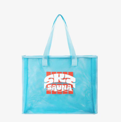 STRAY KIDS - 2025 JAPAN POP-UP STORE OFFICIAL MD CLEAR MESH TOTE BAG