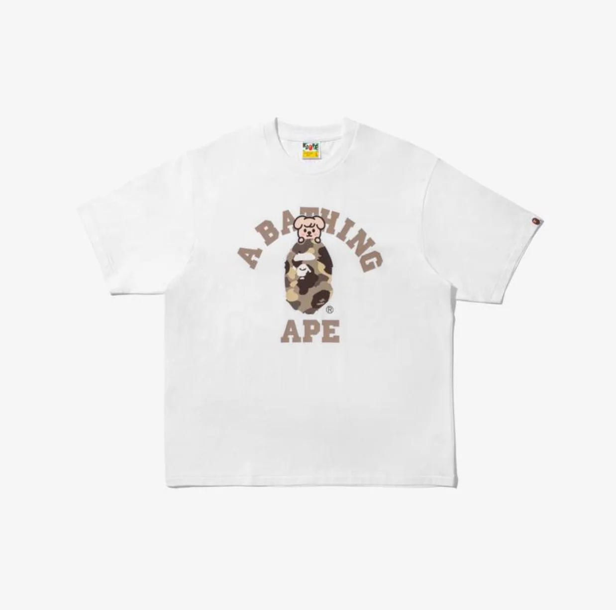 STRAY KIDS - BAPE X STRAY KIDS COLLABORATION OFFICIAL MD COLLEGE TEE M - Image 3