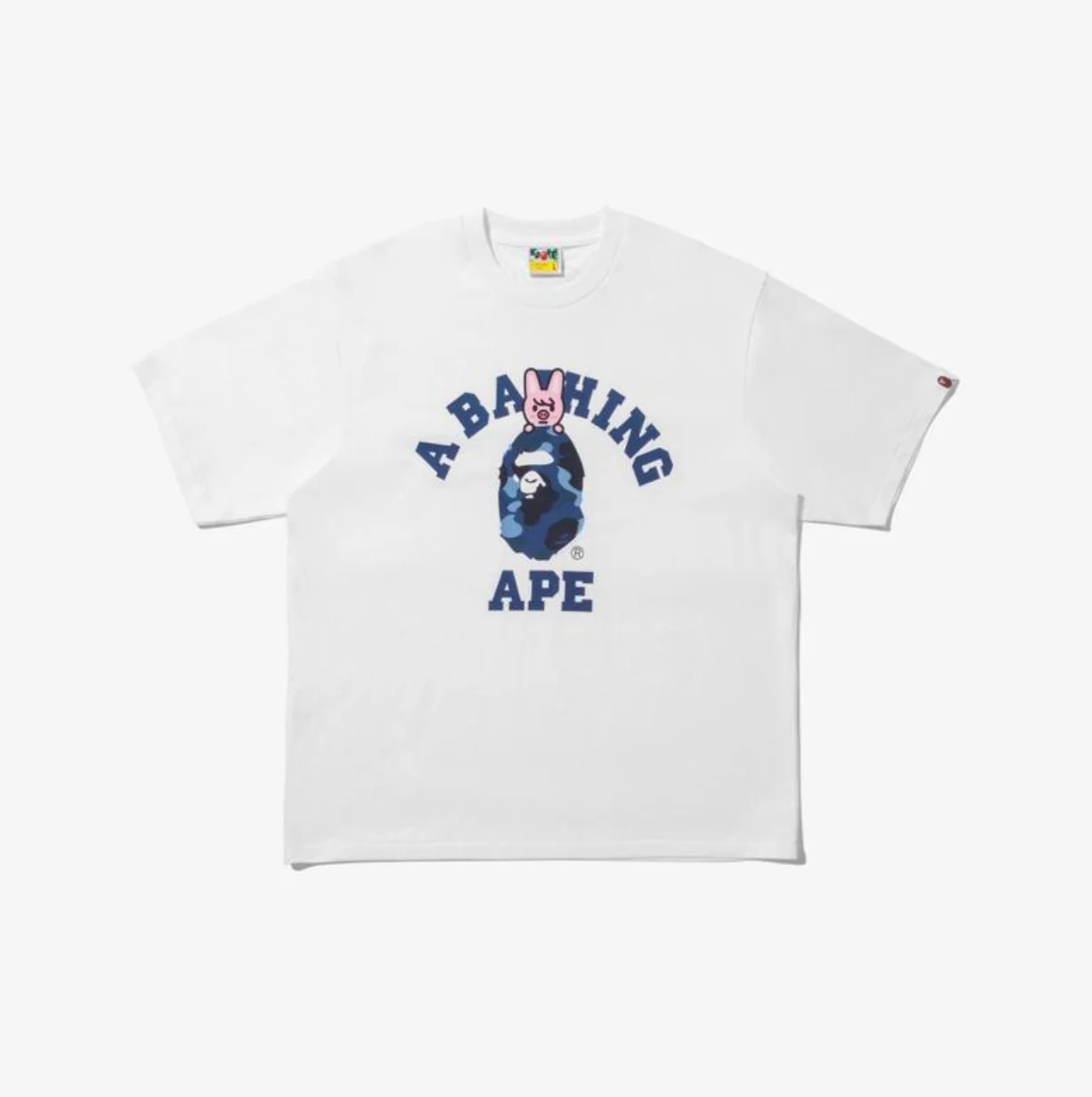 STRAY KIDS - BAPE X STRAY KIDS COLLABORATION OFFICIAL MD COLLEGE TEE M - Image 5