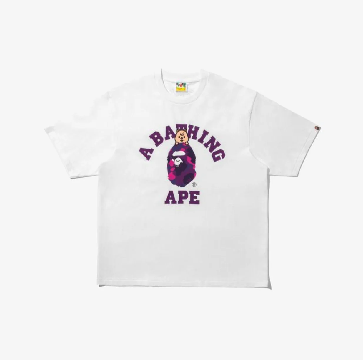 STRAY KIDS - BAPE X STRAY KIDS COLLABORATION OFFICIAL MD COLLEGE TEE M - Image 6