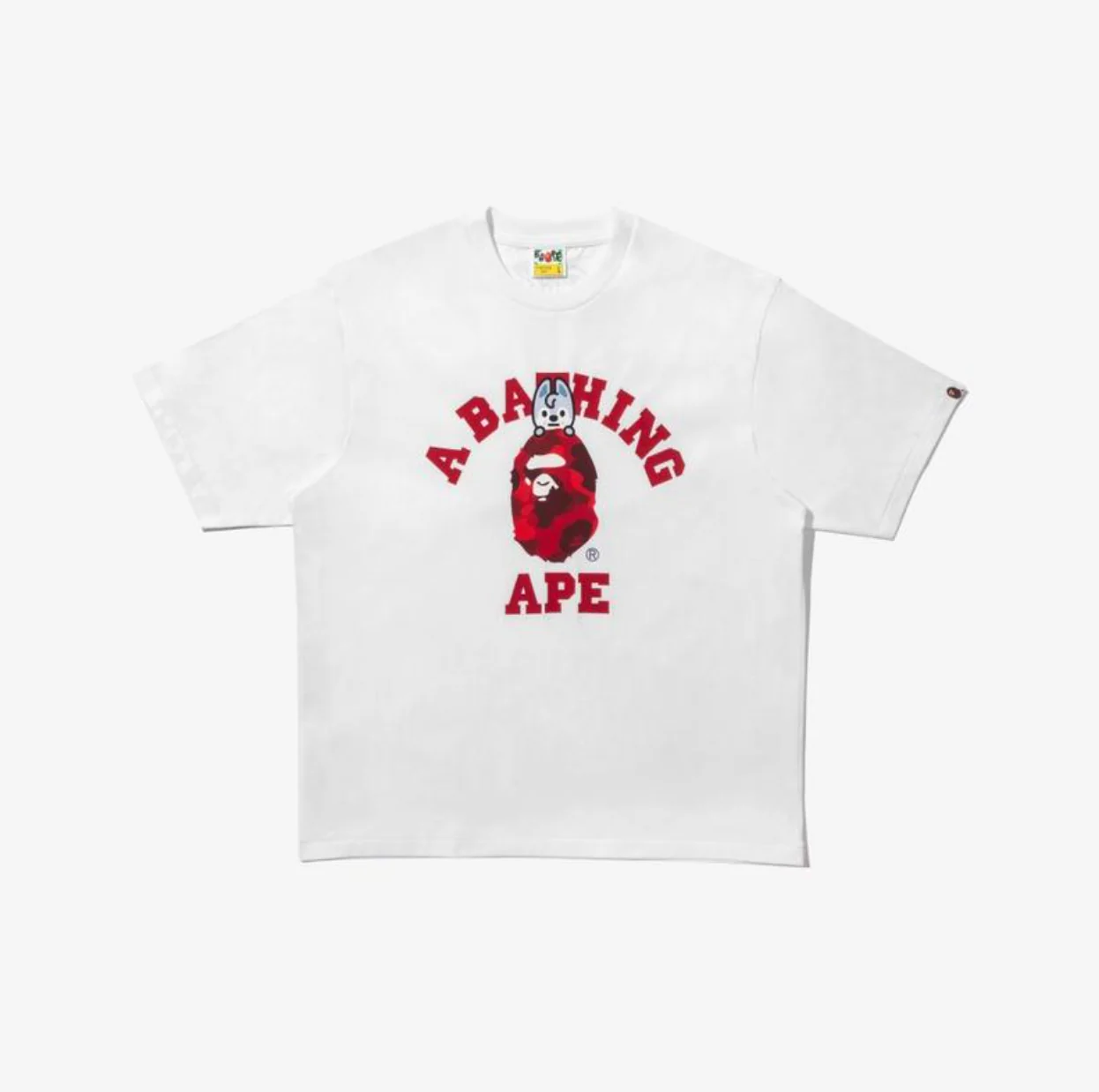 STRAY KIDS - BAPE X STRAY KIDS COLLABORATION OFFICIAL MD COLLEGE TEE M - Image 8