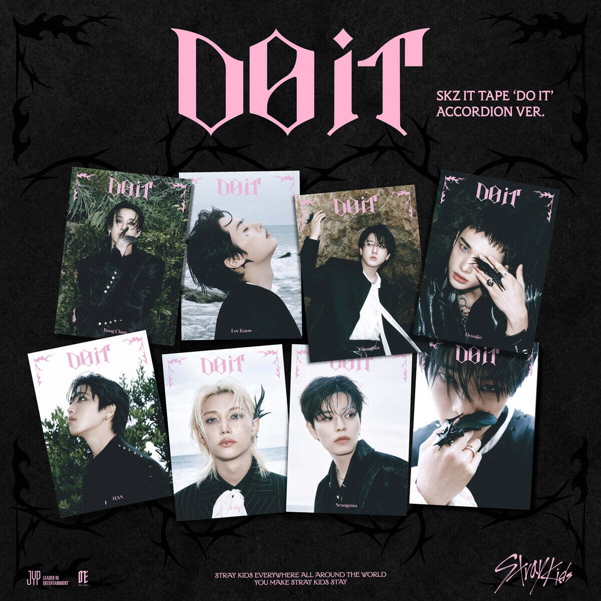 STRAY KIDS - DO IT SKZ IT TAPE ALBUM ACCORDION VER