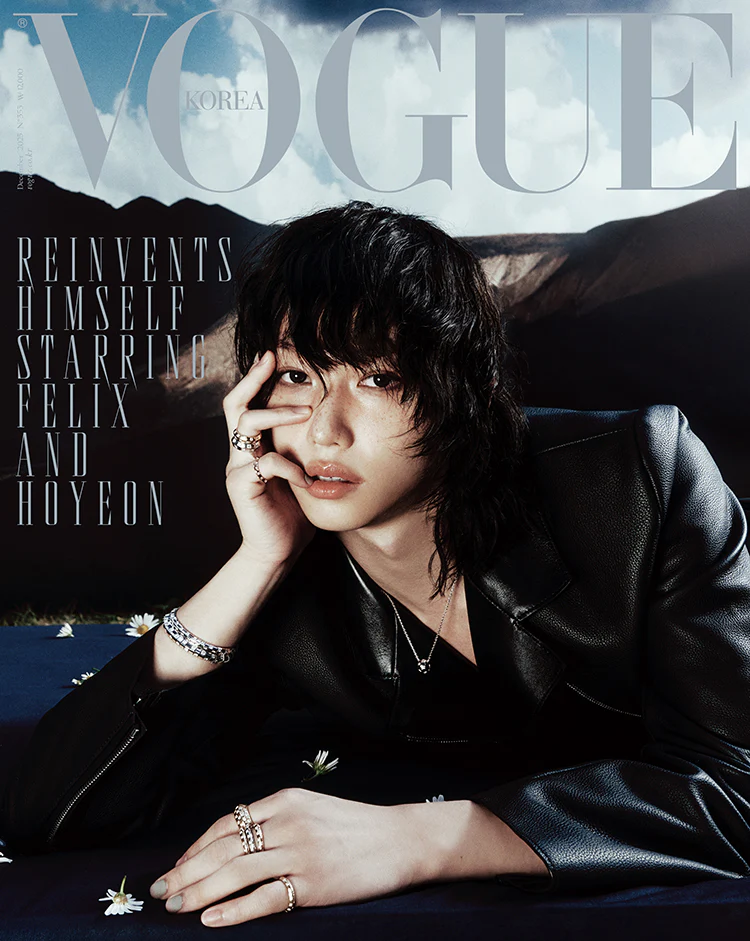 STRAY KIDS FELIX - VOGUE MAGAZINE 2025 DECEMBER ISSUE SPECIAL COVER - Image 2
