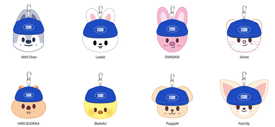 STRAY KIDS - KARMA POP UP STORE OFFICIAL MD SKZOO CEREMONY BALLCAP PLUSH