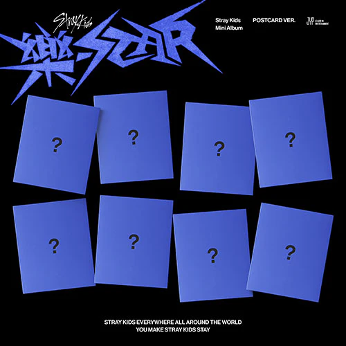 STRAY KIDS - STAR 8TH MINI ALBUM 樂 POSTCARD VER. - Image 2