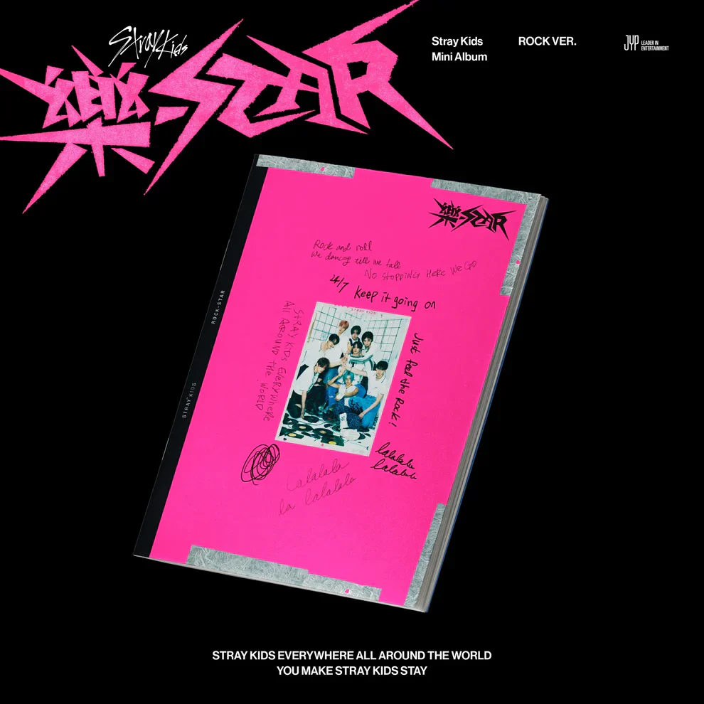 STRAY KIDS - STAR 8TH MINI ALBUM 樂 ROCK ROLL VER. - Image 2