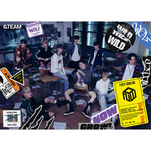 &TEAM - 1st ALBUM [First Howling : NOW] (LIMITED EDITION A Ver.) - Image 2