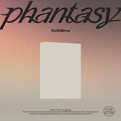 THE BOYZ - PHANTASY PT.3 LOVE LETTER 2ND FULL ALBUM PLATFORM - Image 3