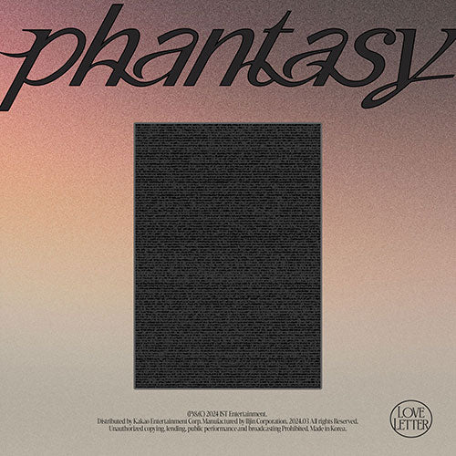 THE BOYZ - PHANTASY PT.3 LOVE LETTER 2ND FULL ALBUM STANDARD - Image 2