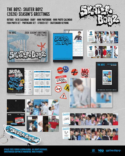 THE BOYZ - SKATER BOYZ 2026 SEASON'S GREETINGS
