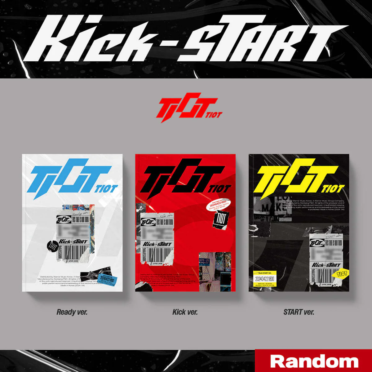 TIOT - KICK STAR 1ST ALBUM PHOTOBOOK