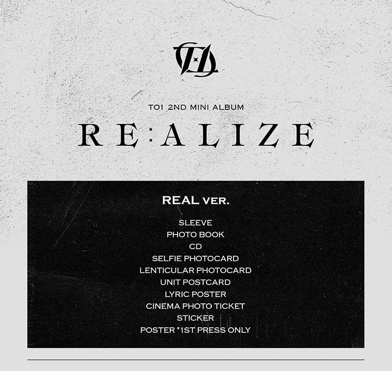 TO1 -  2ND MINI ALBUM REALIZE - Image 2