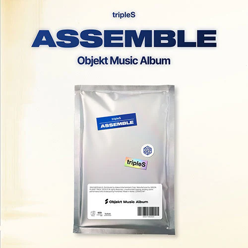 TRIPLES - ASSEMBLE MINI ALBUM OBJEKT MUSIC ALBUM VER