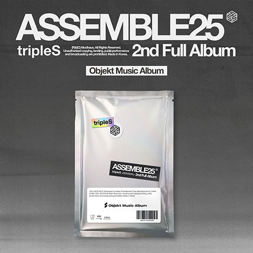 tripleS - ASSEMBLE25 2ND FULL ALBUM OBJEKT MUSIC ALBUM VER