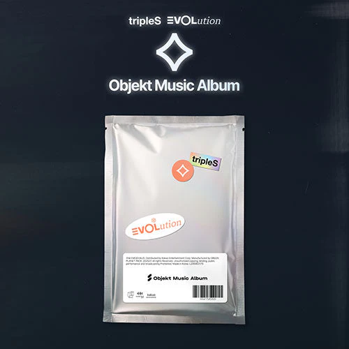 TRIPLES - EVOLution Mujuk MINI ALBUM OBJEKT MUSIC ALBUM VER