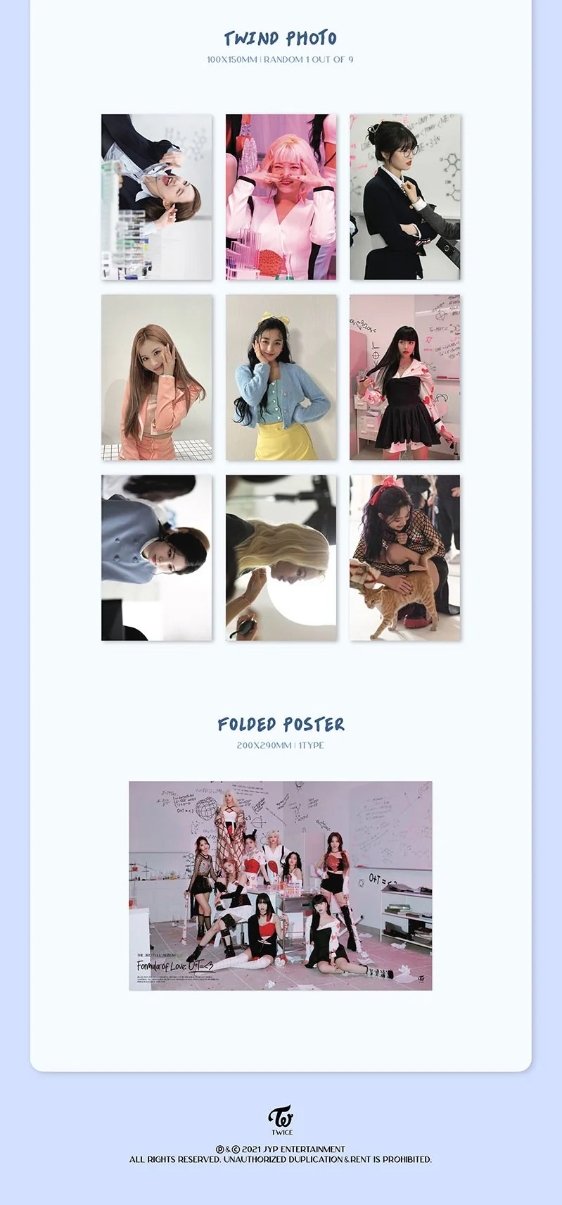 TWICE - 3RD FULL ALBUM FORMULA OF LOVE O+T=<3 RESULT FILE VER - Image 5