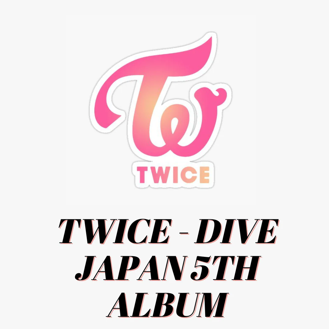 TWICE - DIVE JAPAN 5TH ALBUM STANDARD VER