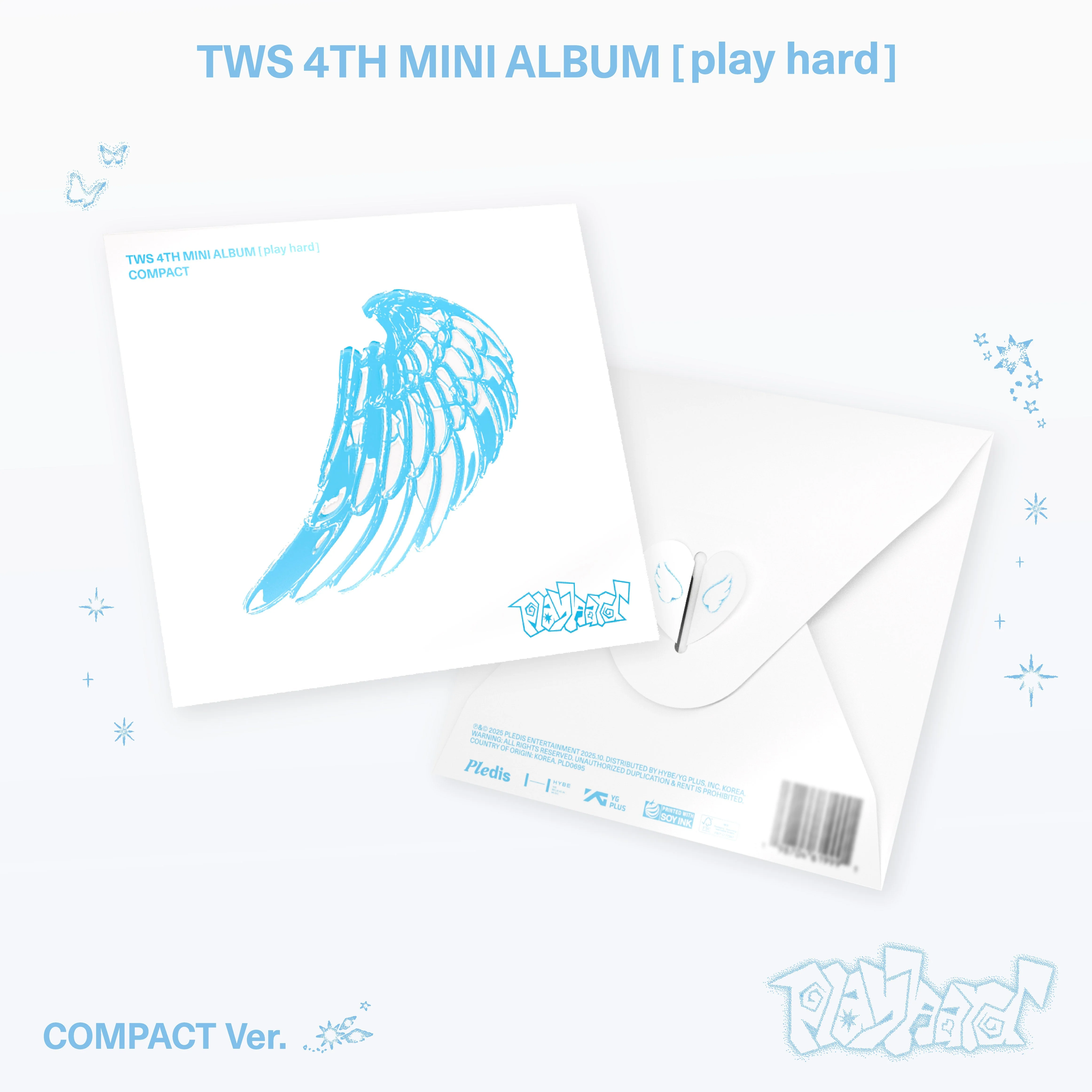 TWS - PLAY HARD 4TH MINI ALBUM COMPACT VER