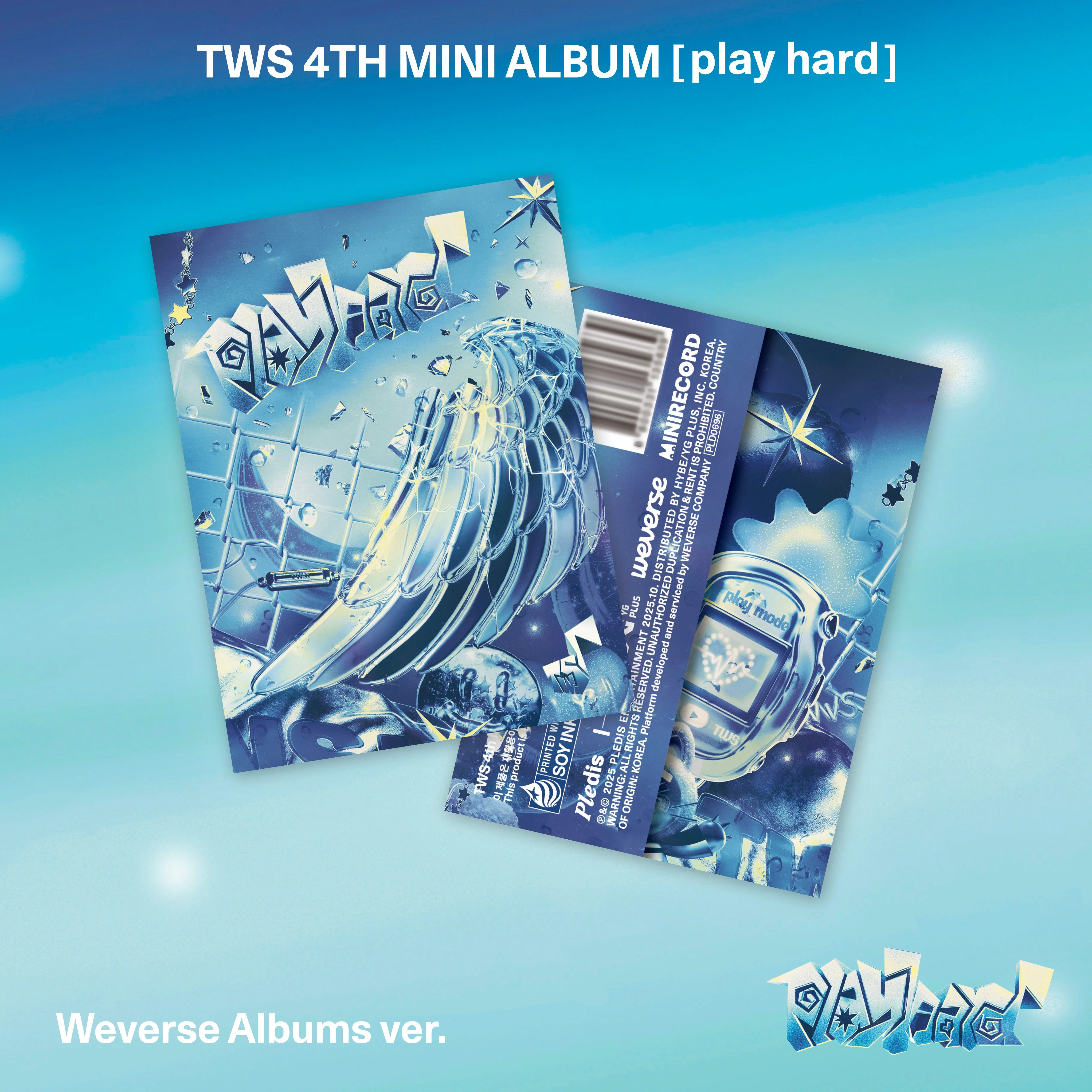 TWS - PLAY HARD 4TH MINI ALBUM WEVERSE ALBUMS VER