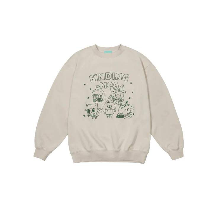 TXT - FINDING MOA PPULBATU OFFICIAL MD SWEATSHIRT
