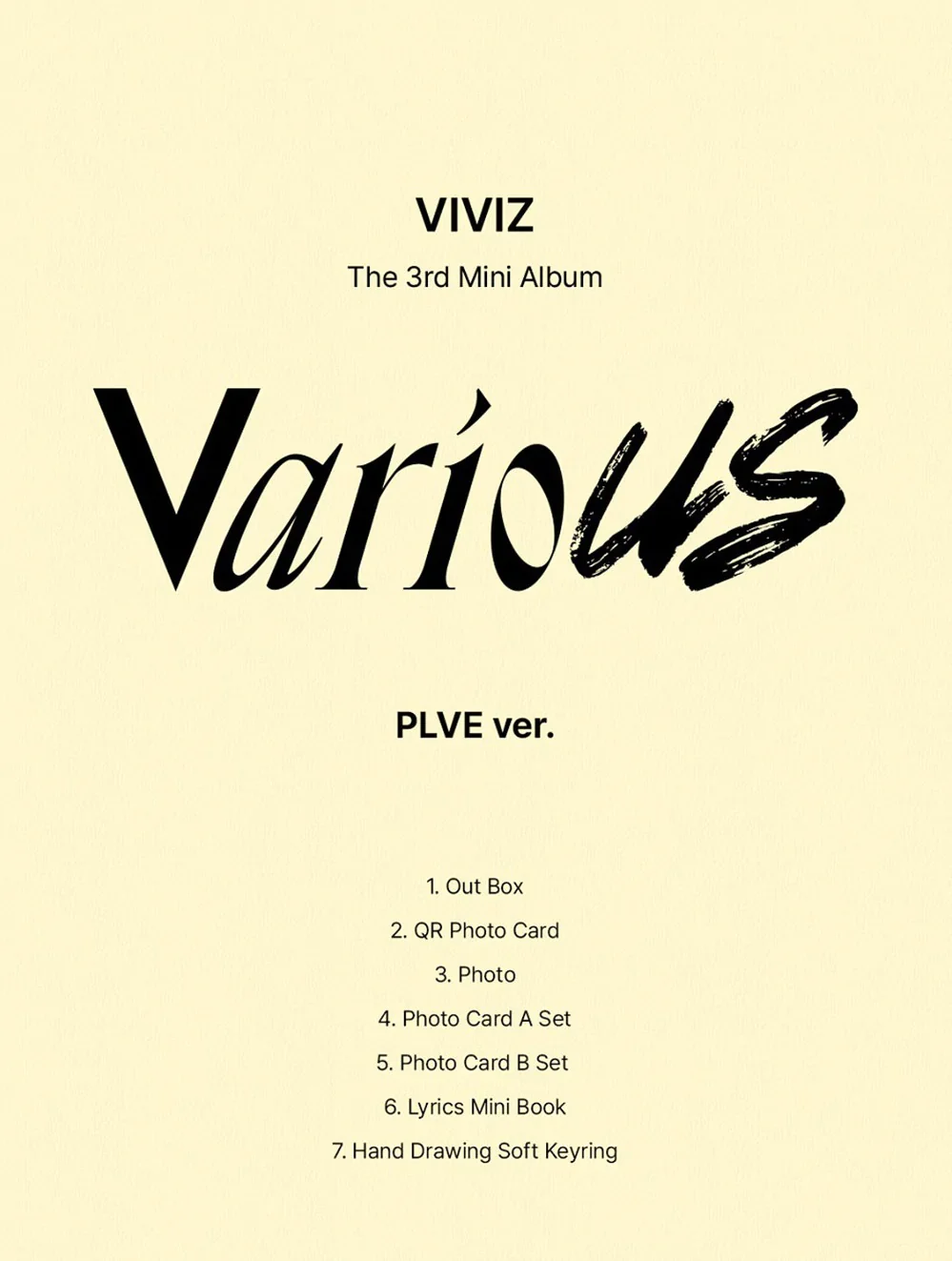 VIVIZ - VARIOUS 3RD MINI ALBUM PLVE VER. - Image 2