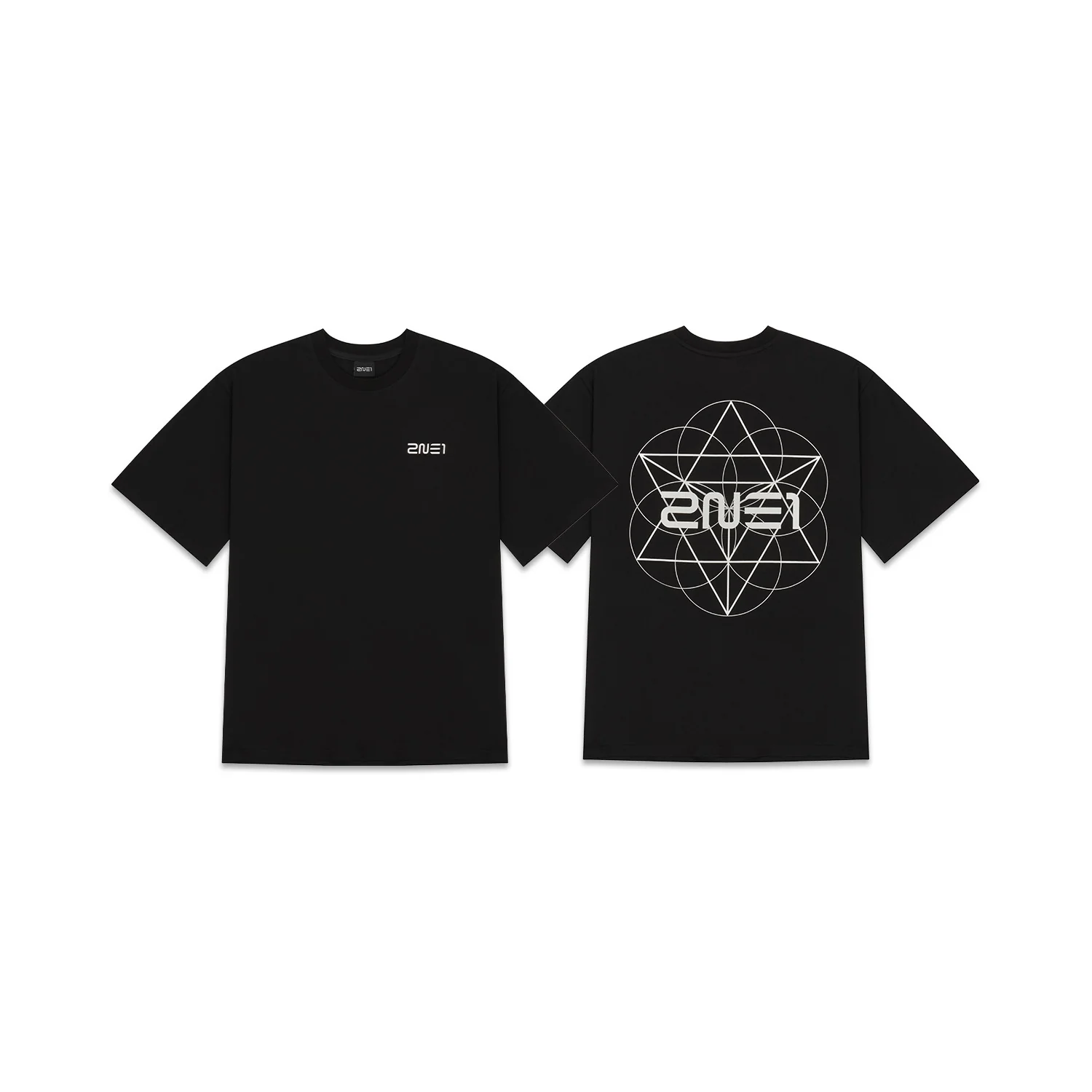 [WELCOMEBACK] 2NE1 SYMBOL T-SHIRT_BLACK