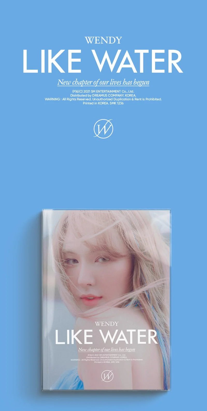 Red Velvet WENDY - 1ST MINI ALBUM [LIKE WATER] - Image 3