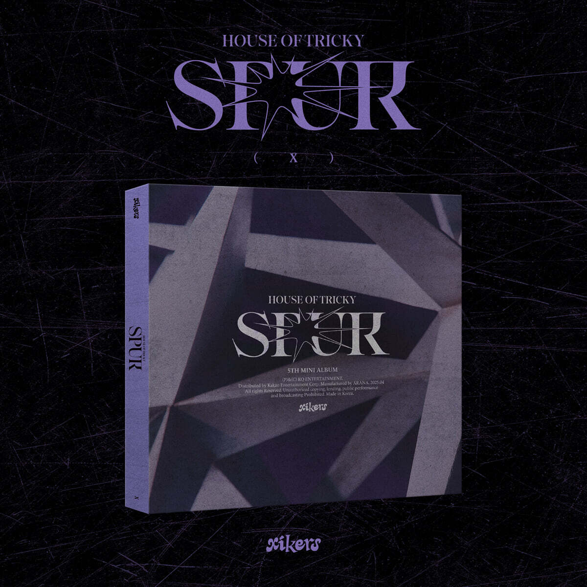 XIKERS - HOUSE OF TRICKY : SPUR 5TH MINI ALBUM STANDARD - Image 3