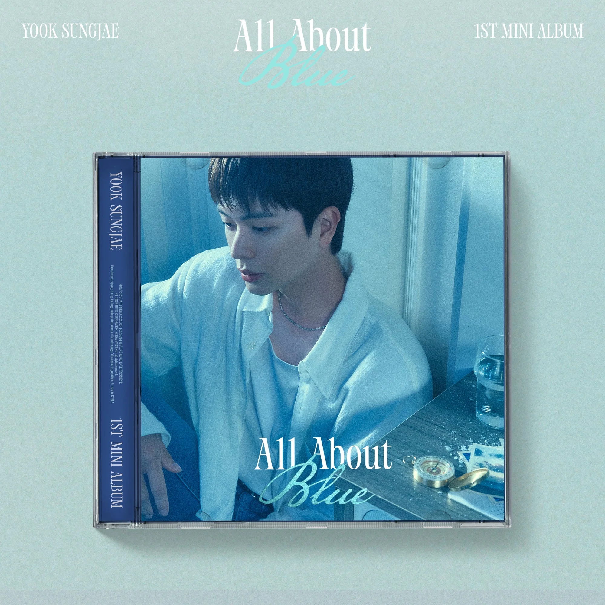 YOOK SUNGJAE - ALL ABOUT BLUE 1ST MINI ALBUM JEWEL VER